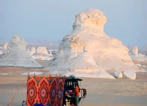 Overnight camping Baharya and white Desert